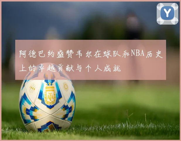 阿德巴约盛赞韦尔在球队和NBA历史上的卓越贡献与个人成就